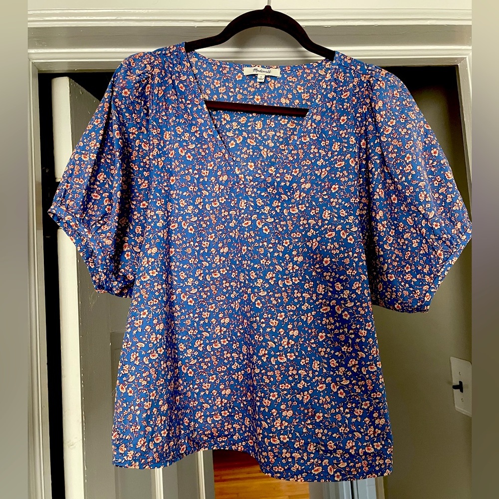 Madewell Puff Sleeve Top